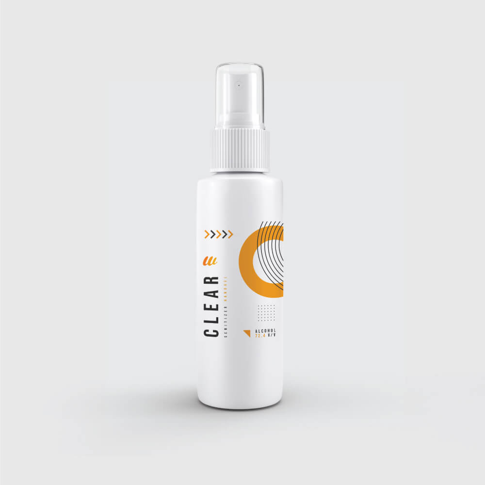 CLEAR SANITIZER HAND SPRAY
