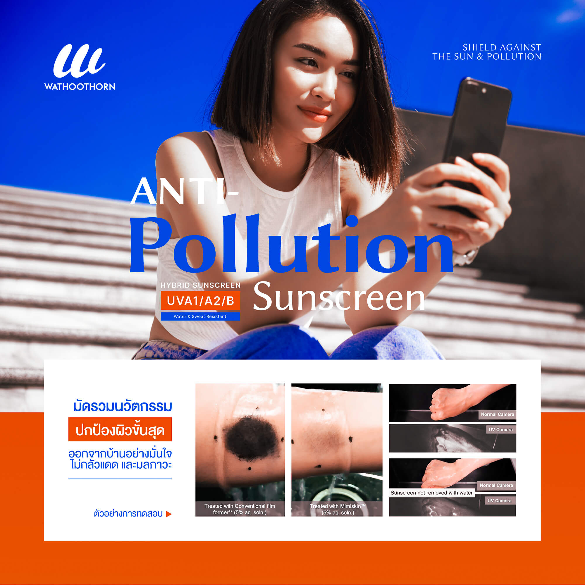 ANTI-POLLUTION SUNSCREEN SPF 50+ PA++++ - Image 2